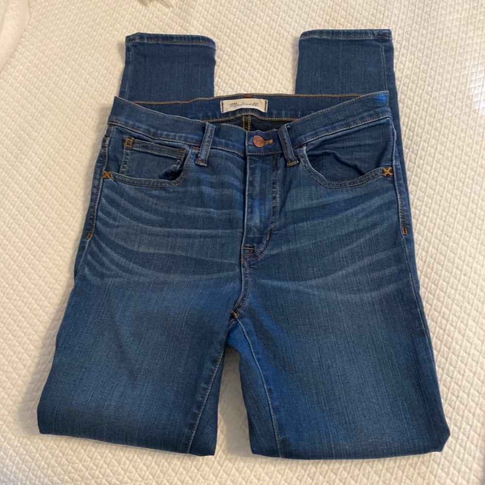Madewell 10” High-Rise Skinny Roadtripper Jeans Size 27
